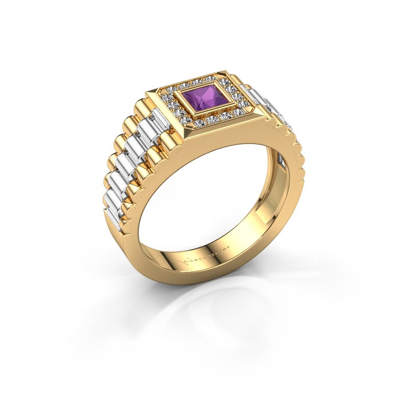 mens gold rolex ring