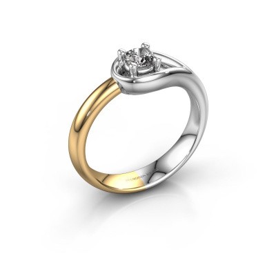 bague or blanc diamant 0.25 bague or blanc diamant 0.25